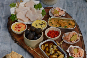 Tabla de aperitivo con sabor a mar