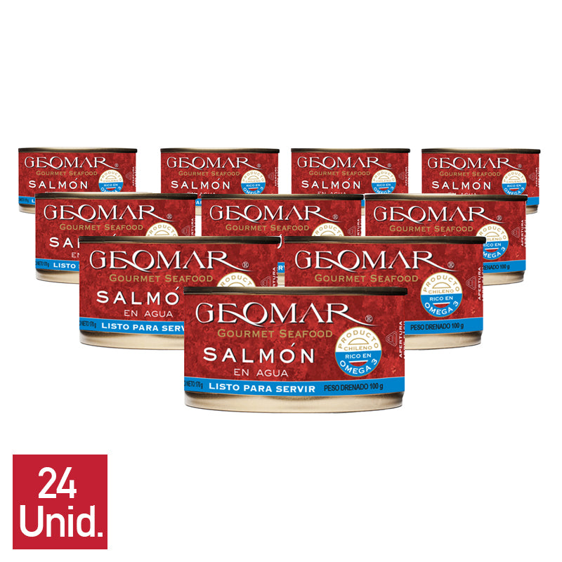 Caja Salmón en Agua (24 unid)