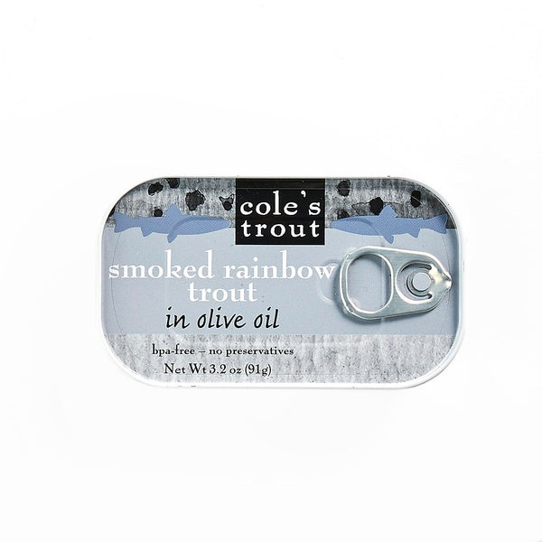 Cole's Smoked Trout in Olive Oil