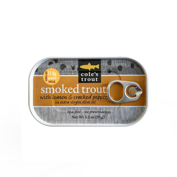 Trucha Ahumada Limón & Pimienta